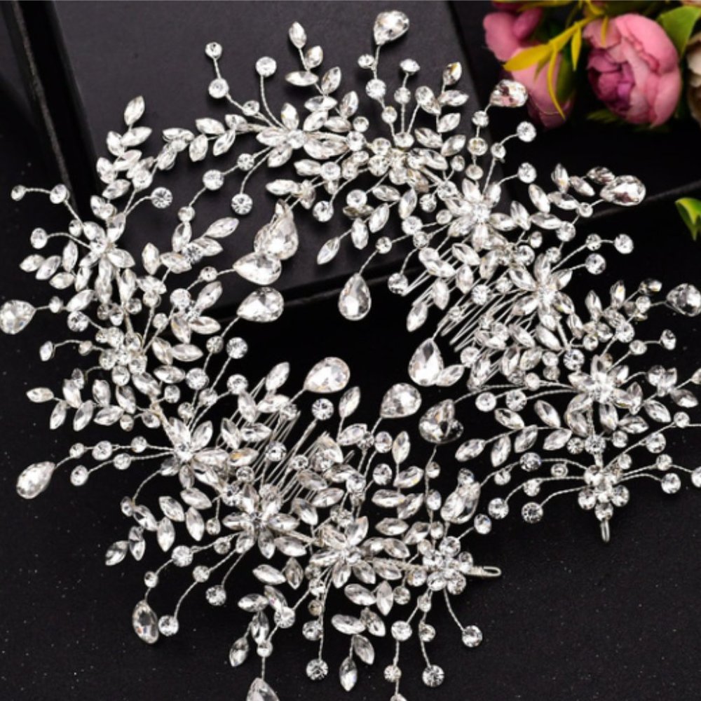 Bridal Headpiece- Set of 2